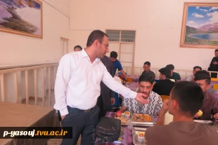 بازدید رئیس دانشگاه ملی مهارت استان کهگیلویه و بویراحمد از سلف سرویس آموزشکده ملی مهارت پسران یاسوج  2